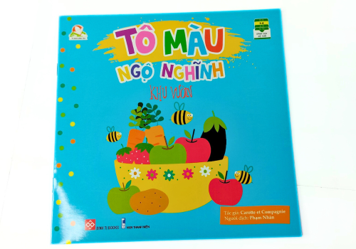 Tô màu ngộ nghĩnh - Khu vườn 