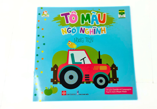 Sách Tô Màu Ngộ Nghĩnh - Nông Trại 