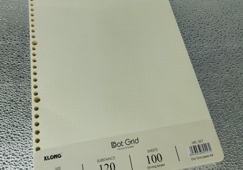 Ruột Dot grid còng nhựa A4 MS557