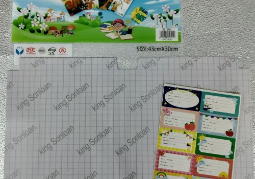 Bọc Decal bọc sách, vở 43cm x 30 cm