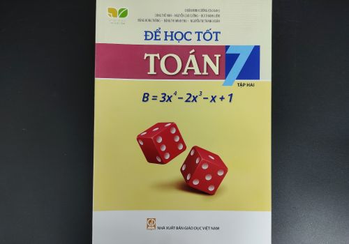 Sách Để học tốt Toán - Lớp 7/2 ( Kết nối tri thức )