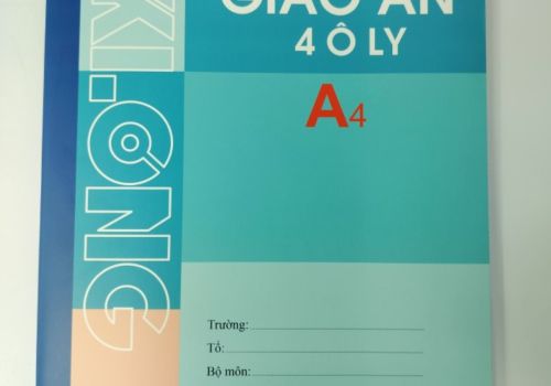 Vở giáo án ô li A4 Klong MS314