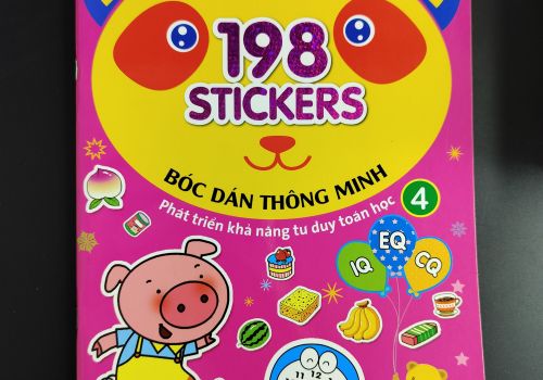198 Sticker - Bóc Dán Hình Thông Minh Phát Triển Khả Năng Tư Duy Toán Học IQ EQ CQ (5-6 Tuổi) 