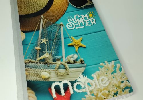 Sổ may A4 Maple 300tr ĐL60g/m2 - A4BIC+SUM