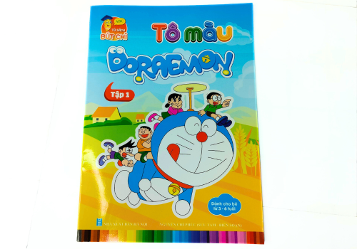  Tô Màu - Doraemon