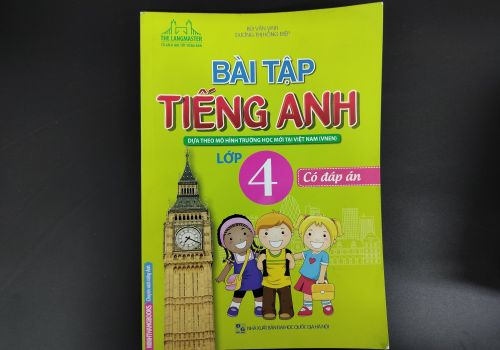 BÀI TẬP TIẾNG ANH - LỚP 4 (Có đáp án)