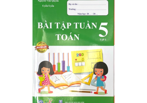 SÁCH BÀI TẬP TUẦN TOÁN LỚP 5 TẬP 1