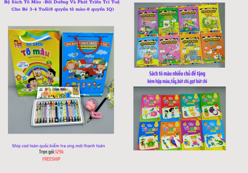 SÁCH TÔ MÀU - BÓC DÁN
