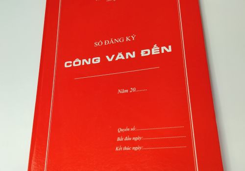 sổ công văn đi,đến