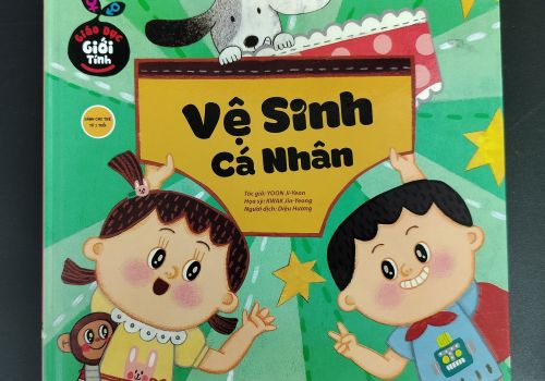 Sách - Giáo Dục Giới Tính Dành Cho Trẻ Từ 3 Tuổi - VỆ SINH CÁ NHÂN