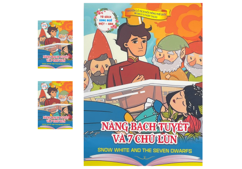 NÀNG  BẠCH TUYẾT VÀ 7 CHÚ LÙN - TRUYỆN CỔ TÍCH THẾ GIỚI 