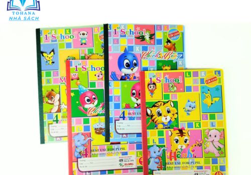 Vở 4 Ô Ly 48 Trang KLONG