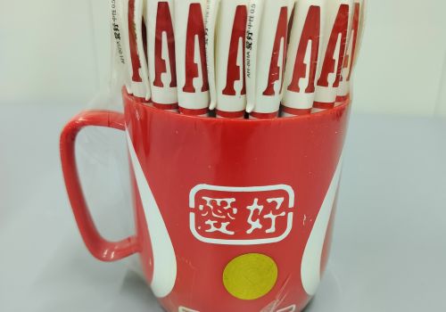 Bút chữ A đỏ Aihao AH-801A (cốc)