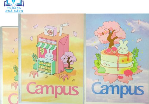 Vở Kẻ Ngang Campus Kawaii 80 Trang