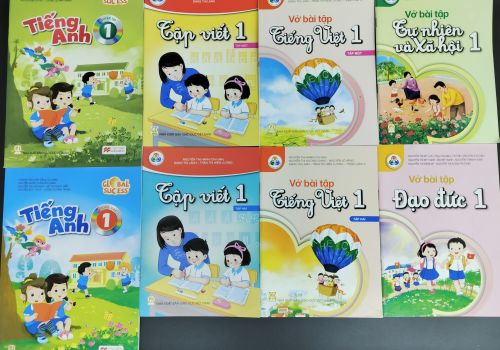 BỘ VỞ BÀI TẬP LỚP 1 - PHÁT TRIỂN NĂNG LỰC