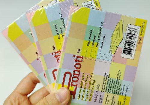 Giấy nhớ 3 x 4 màu hồng Pronoti - 32047