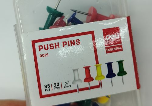 Ghim mũ nhựa deli DL0021