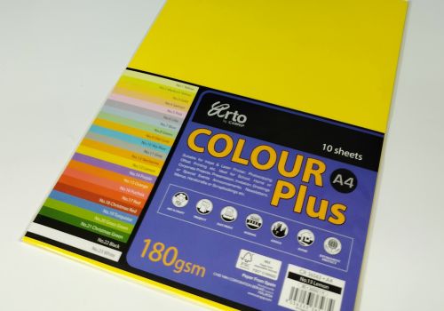 Tập giấy màu 10 tờ A4 CR36563 LM